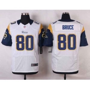 nike nfl jerseys st. louis rams #80 bruce white[Elite]