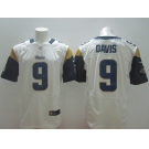 nike nfl jerseys st. louis rams #9 davis white[Elite]