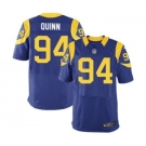 nike nfl jerseys st. louis rams #94 quinn lt.blue[Elite]