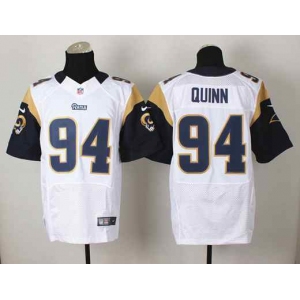 nike nfl jerseys st. louis rams #94 quinn white[Elite]