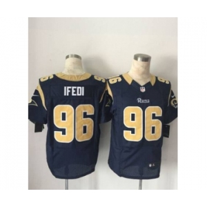 nike nfl jerseys st. louis rams #96 ifedi blue[Elite][ifedi]