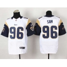 nike nfl jerseys st. louis rams #96 sam white[Elite]