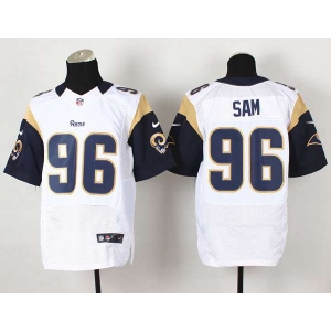 nike nfl jerseys st. louis rams #96 sam white[Elite]