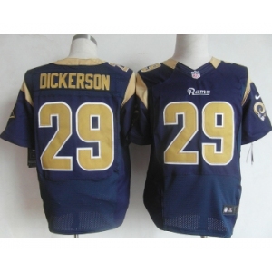nike nfl jerseys st.louis rams #29 eric dickerson blue[Elite]