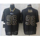 nike nfl jerseys st.louis rams #96 sam black[Elite lights out]