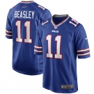 Men Nike Buffalo Bills #11 Beasley Game Royal Blue Team Color NFL Jersey