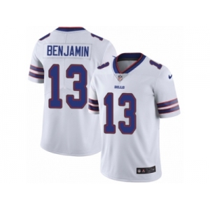 Men Nike Buffalo Bills #13 Kelvin Benjamin Game White NFL Jersey