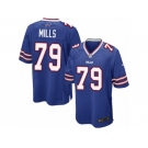 Men Nike Buffalo Bills #79 Jordan Mills Game Royal Blue Team Color NFL Jersey