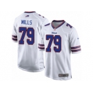 Men Nike Buffalo Bills #79 Jordan Mills Game White NFL Jersey