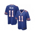 Men's Nike Buffalo Bills #11 Greg Salas Game Royal Blue Team Color NFL Jersey