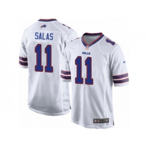 Men's Nike Buffalo Bills #11 Greg Salas Game White NFL Jersey