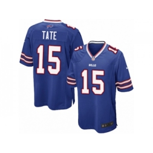 Men's Nike Buffalo Bills #15 Brandon Tate Game Royal Blue Team Color NFL Jersey