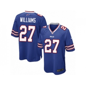 Men's Nike Buffalo Bills #27 Duke Williams Game Royal Blue Team Color NFL Jersey