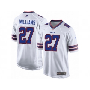Men's Nike Buffalo Bills #27 Duke Williams Game White NFL Jersey