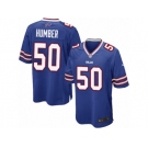 Men's Nike Buffalo Bills #50 Ramon Humber Game Royal Blue Team Color NFL Jersey