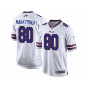 Men's Nike Buffalo Bills #80 Leonard Hankerson Game White NFL Jersey
