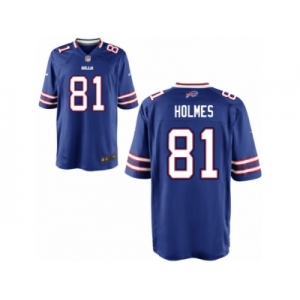 Men's Nike Buffalo Bills #81 Andre Holmes Game Royal Blue Team Color NFL Jersey