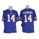 nike nfl jerseys Buffalo Bills #14 Ryan Fitzpatrick Blue [Game]