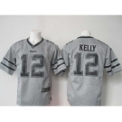 nike nfl jerseys buffalo bills #12 jim kelly gray[game]