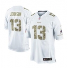 nike nfl jerseys buffalo bills #13 steve johnson white[nike USA]