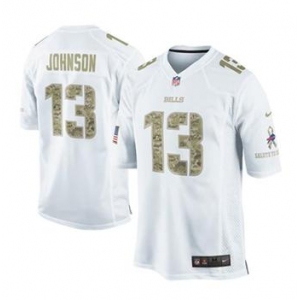 nike nfl jerseys buffalo bills #13 steve johnson white[nike USA]