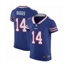 Men's Buffalo Bills #14 Stefon Diggs Royal Blue Team Color Vapor Untouchable Elite Player Football Jersey