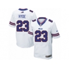 Men's Nike Buffalo Bills #23 Micah Hyde Elite White NFL Jersey