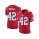 Men's Nike Buffalo Bills #42 Patrick DiMarco Elite Red Rush NFL Jersey