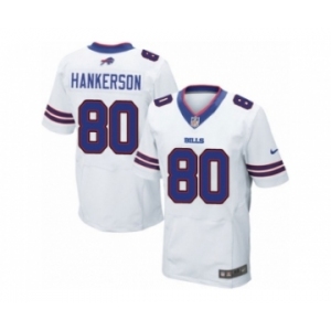 Men's Nike Buffalo Bills #80 Leonard Hankerson Elite White NFL Jersey