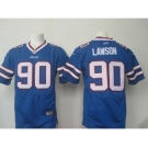 Men's Nike Buffalo Bills #90 Shaq Lawson Elite Royal Blue Team Color NFL Jersey