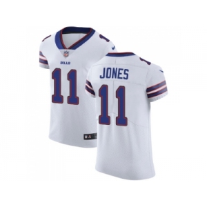 Nike Buffalo Bills #11 Zay Jones White Men Stitched NFL Vapor Untouchable Elite Jersey