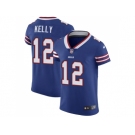 Nike Buffalo Bills #12 Jim Kelly Royal Blue Team Color Men Stitched NFL Vapor Untouchable Elite Jersey