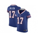 Nike Buffalo Bills #17 Josh Allen Royal Blue Team Color Men Stitched NFL Vapor Untouchable Elite Jersey