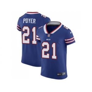 Nike Buffalo Bills #21 Jordan Poyer Royal Blue Team Color Men Stitched NFL Vapor Untouchable Elite Jersey