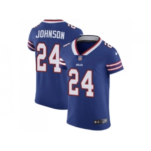 Nike Buffalo Bills #24 Taron Johnson Royal Blue Team Color Men Stitched NFL Vapor Untouchable Elite Jersey