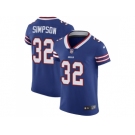 Nike Buffalo Bills #32 O. J. Simpson Royal Blue Team Color Men Stitched NFL Vapor Untouchable Elite Jersey