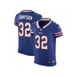 Nike Buffalo Bills #32 O. J. Simpson Royal Blue Team Color Men Stitched NFL Vapor Untouchable Elite Jersey