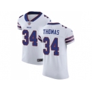 Nike Buffalo Bills #34 Thurman Thomas White Men Stitched NFL Vapor Untouchable Elite Jersey