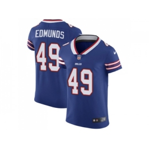 Nike Buffalo Bills #49 Tremaine Edmunds Royal Blue Team Color Men Stitched NFL Vapor Untouchable Elite Jersey