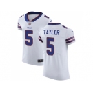 Nike Buffalo Bills #5 Tyrod Taylor White Men Stitched NFL Vapor Untouchable Elite Jersey