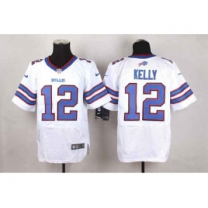 nike nfl jerseys buffalo bills #12 jim kelly white[Elite]