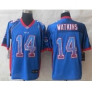 nike nfl jerseys buffalo bills #14 watkins blue[Elite drift fashion][watkins]