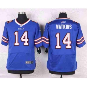 nike nfl jerseys buffalo bills #14 watkins blue[new Elite][watkins]