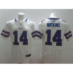 nike nfl jerseys buffalo bills #14 watkins white[Elite]