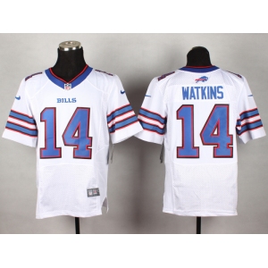 nike nfl jerseys buffalo bills #14 watkins white[new Elite]