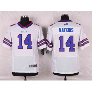 nike nfl jerseys buffalo bills #14 watkins white[new Elite][watkins]