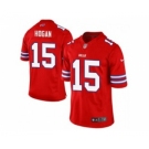 nike nfl jerseys buffalo bills #15 hogan red[Elite]