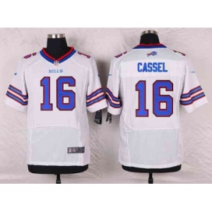 nike nfl jerseys buffalo bills #16 cassel white[Elite]