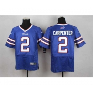 nike nfl jerseys buffalo bills #2 carpenter blue[Elite]