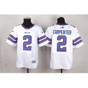 nike nfl jerseys buffalo bills #2 carpenter white[Elite]